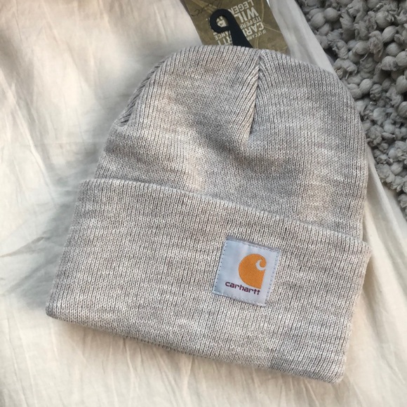 Fashion GREY CArhartt Watch Cap Beanie hat…*NEW* - Picture 1 of 4